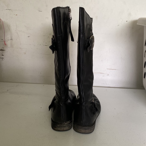 Harley-Davidson® Women's Sapphire 13-Inch Double Buckle Motorcycle Boots. - Picture 3 of 6